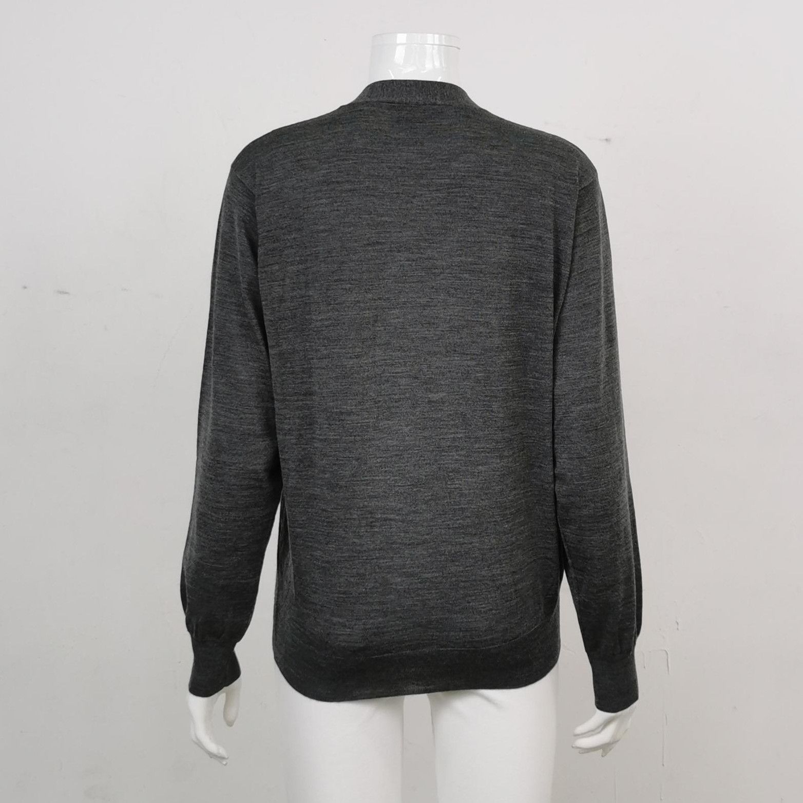 Prada Prada Wool V-Neck Long Sleeve Cardigan 0089 Size S / US 4 / IT 40 - 2 Thumbnail