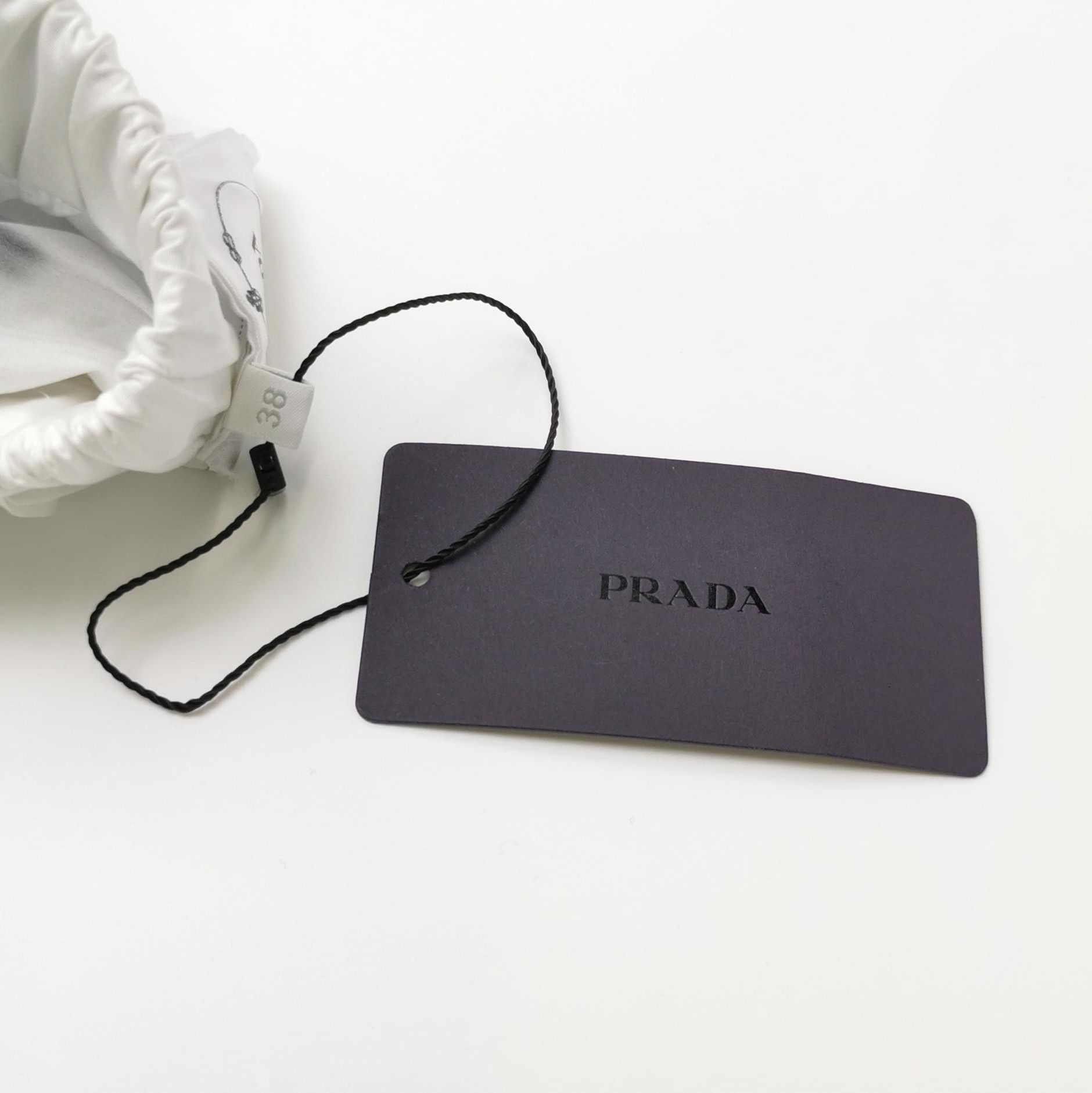Prada Prada Black and White Color-Blocked Shorts 0089 Size 38" / US 16 / IT 52 - 4 Thumbnail