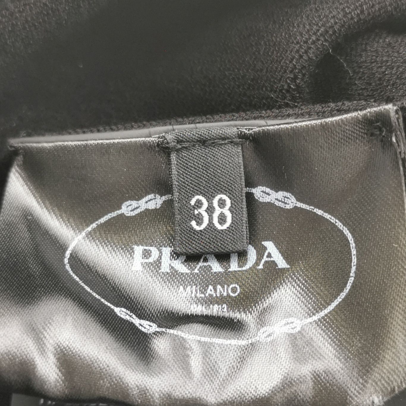 Prada Prada Black High-Neck Knit Top with Cutouts 0089 Size S / US 4 / IT 40 - 6 Thumbnail