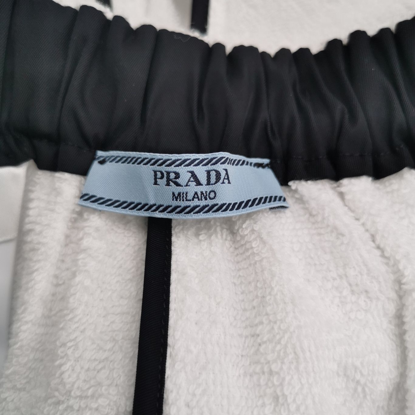 Prada Cotton Logo Shorts for Women 0089