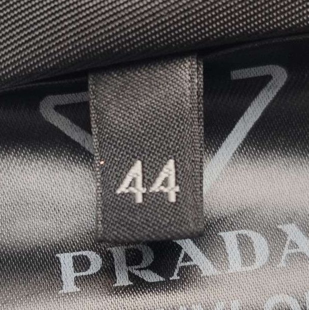Prada Prada Triangle Logo Black Bra Top 0089 Size L / US 10 / IT 46 - 6 Thumbnail
