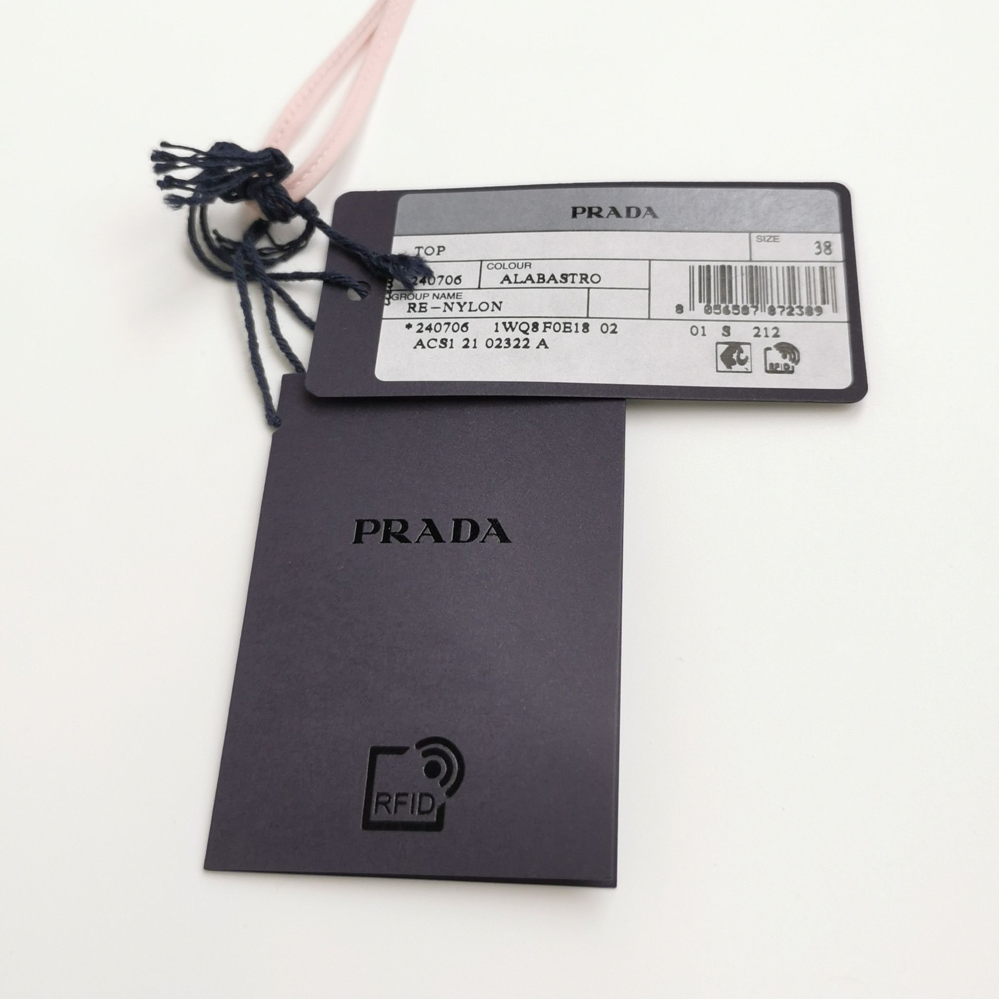 Prada Prada Pink Triangle Logo Vest 0089 Size S / US 4 / IT 40 - 5 Thumbnail