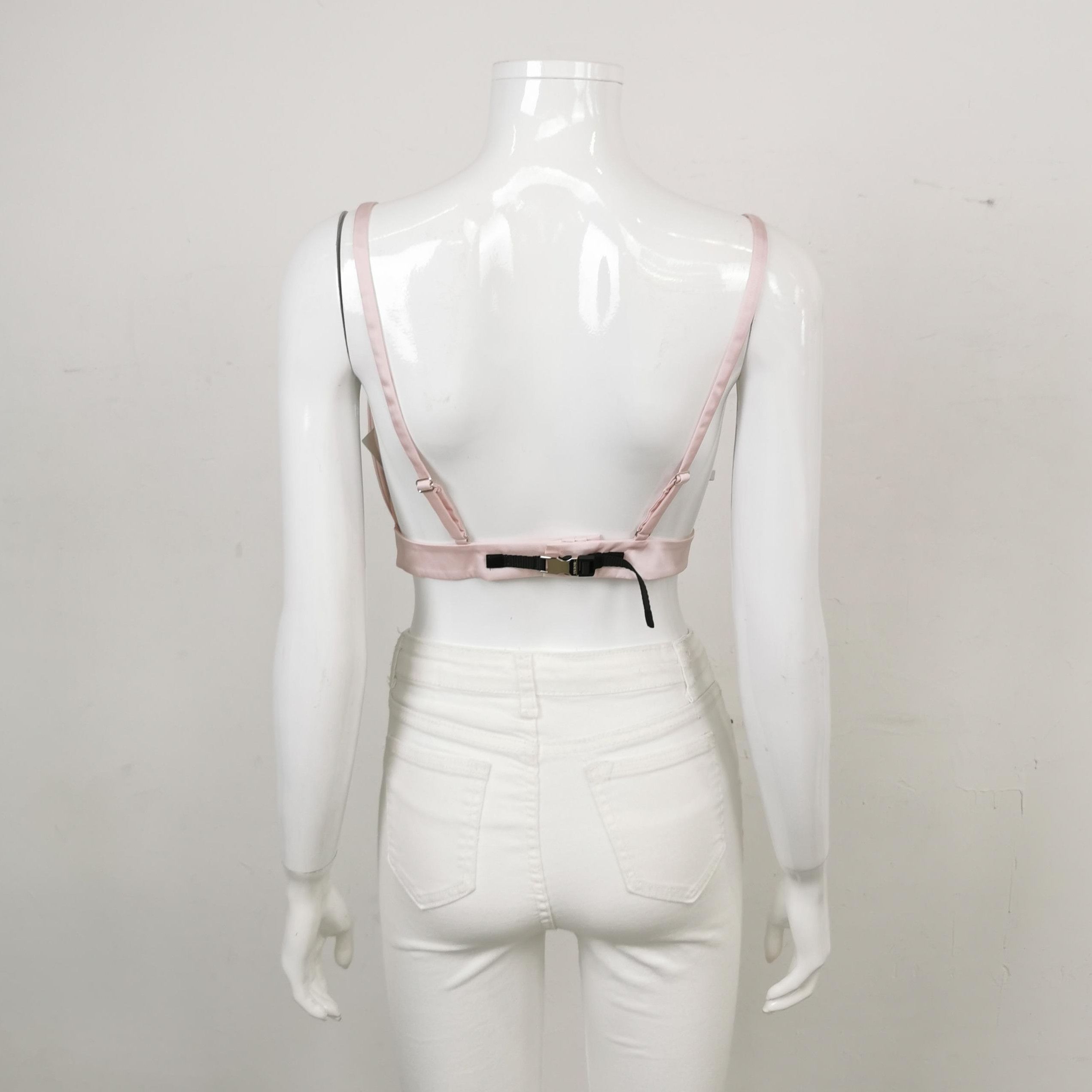 Prada Prada Pink Triangle Logo Vest 0089 Size S / US 4 / IT 40 - 2 Thumbnail