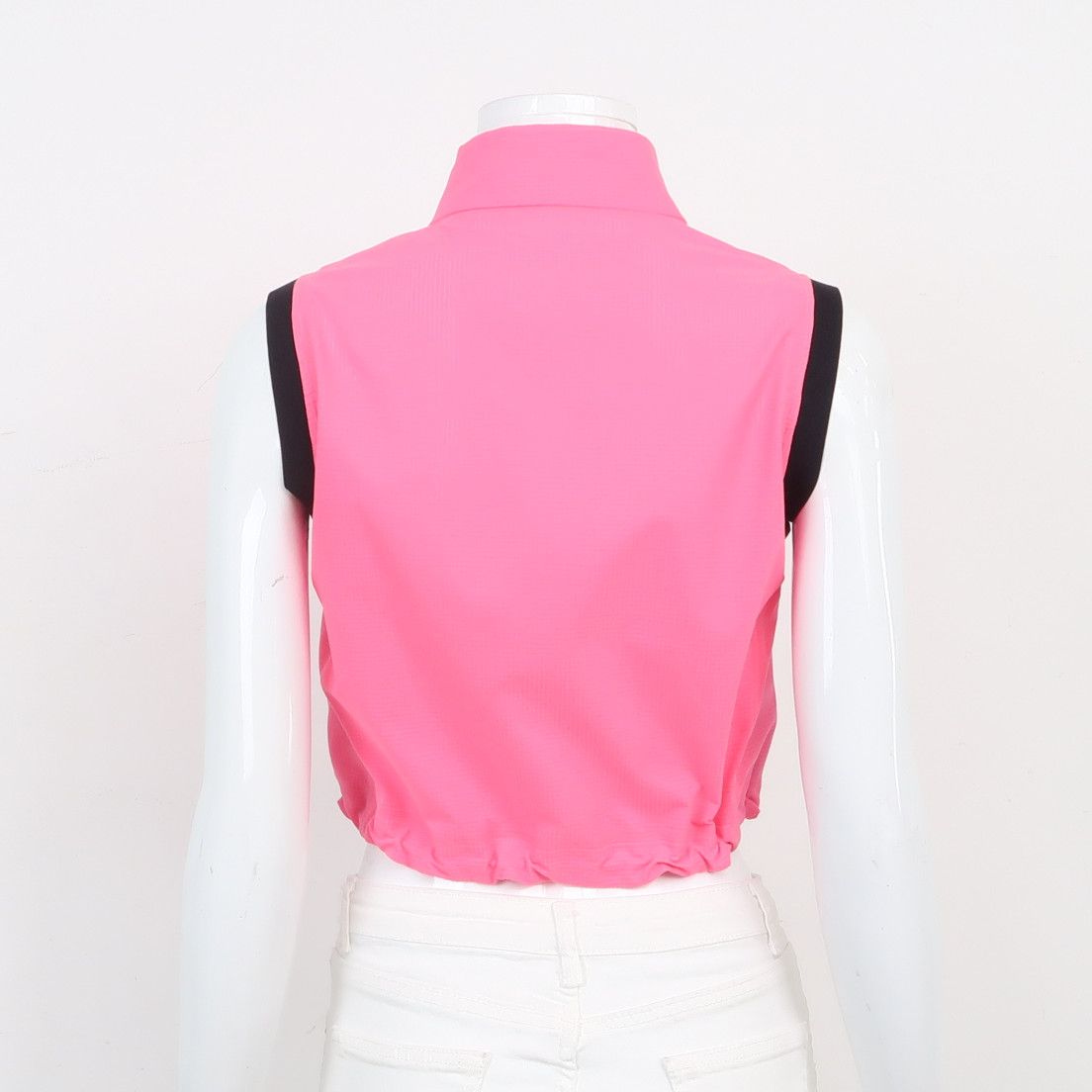 Prada Prada Colorblock Logo Zippered Vest 0089 Size S / US 4 / IT 40 - 2 Thumbnail