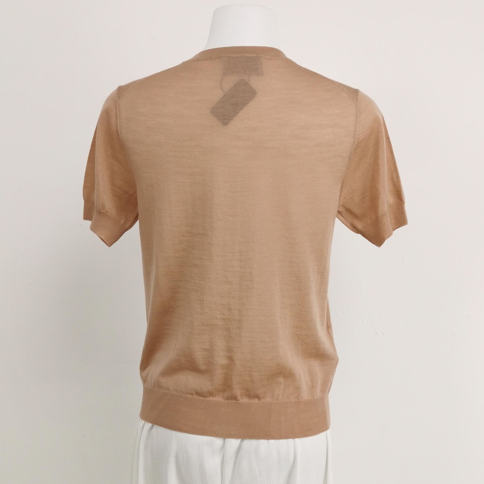 Prada Prada Logo Round Neck Wool Knit Top 0089 Size S / US 4 / IT 40 - 2 Thumbnail