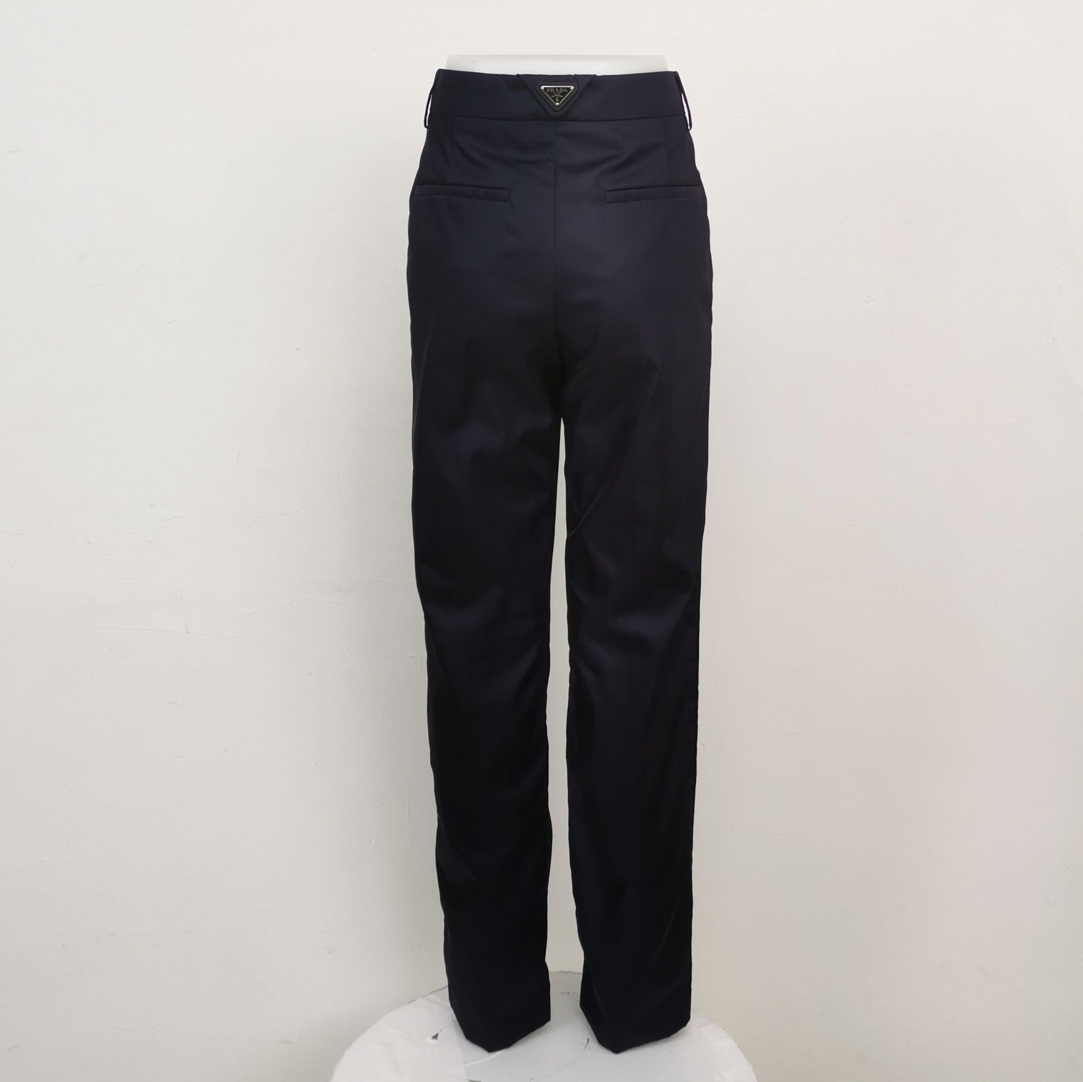 Prada Prada Solid Logo Long Pants for Women 0089 Size 22" - 2 Thumbnail