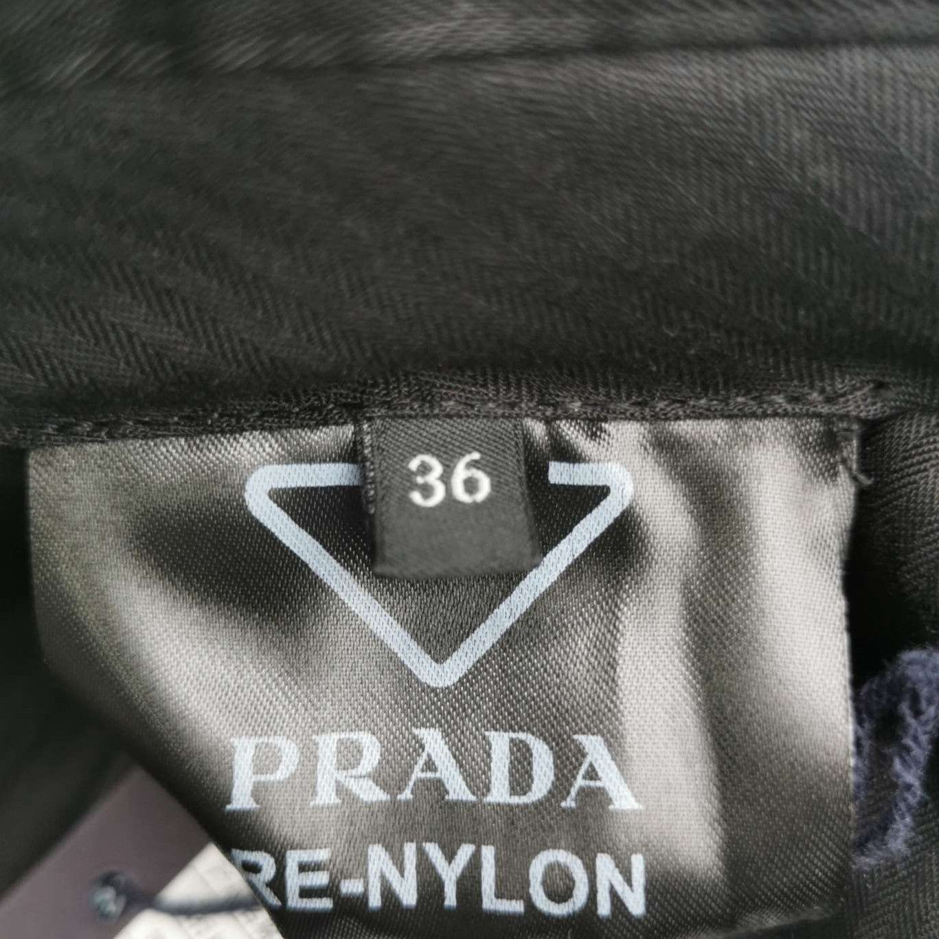 Prada Prada Solid Logo Long Pants for Women 0089 Size 22" - 6 Thumbnail