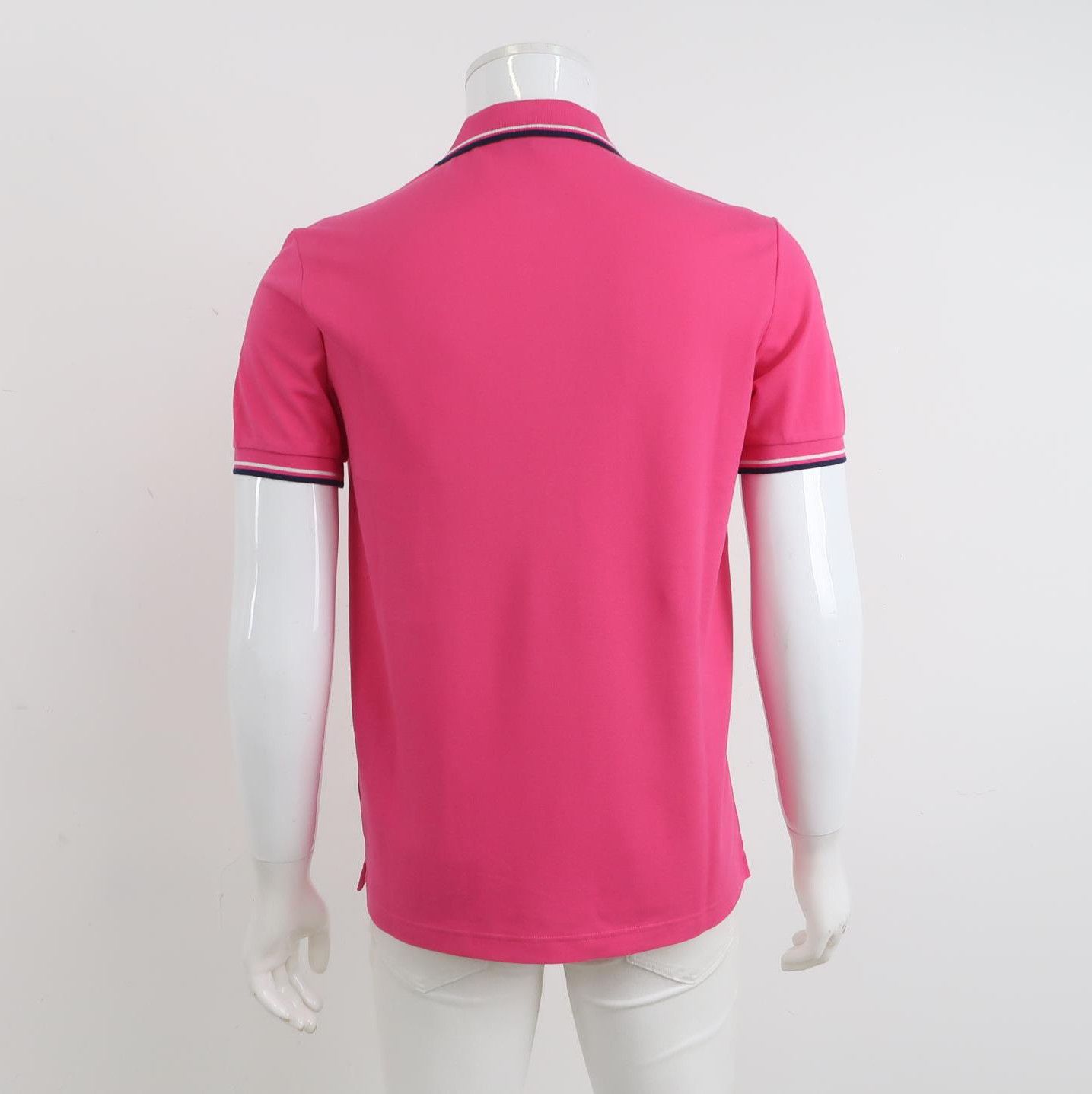 Prada Cotton Logo Polo Shirt in Pink 0089
