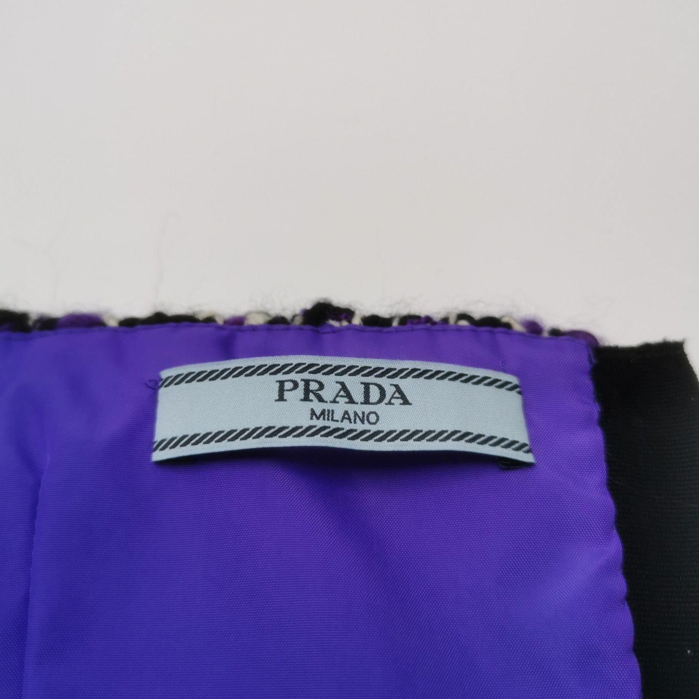 Prada Prada Wool Blend Logo Knit Tube Top 0089 Size S / US 4 / IT 40 - 4 Thumbnail