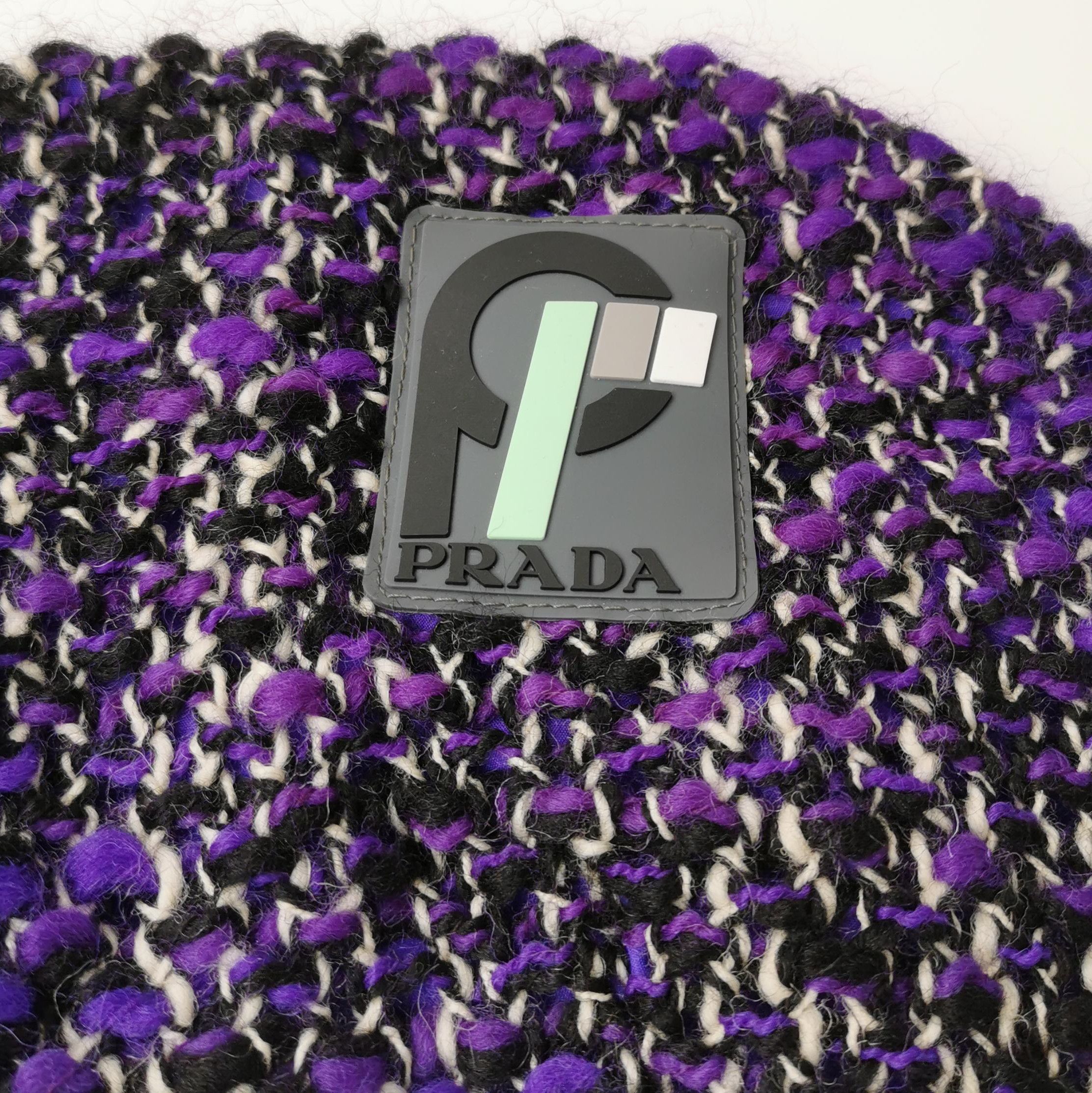 Prada Prada Wool Blend Logo Knit Tube Top 0089 Size S / US 4 / IT 40 - 3 Thumbnail