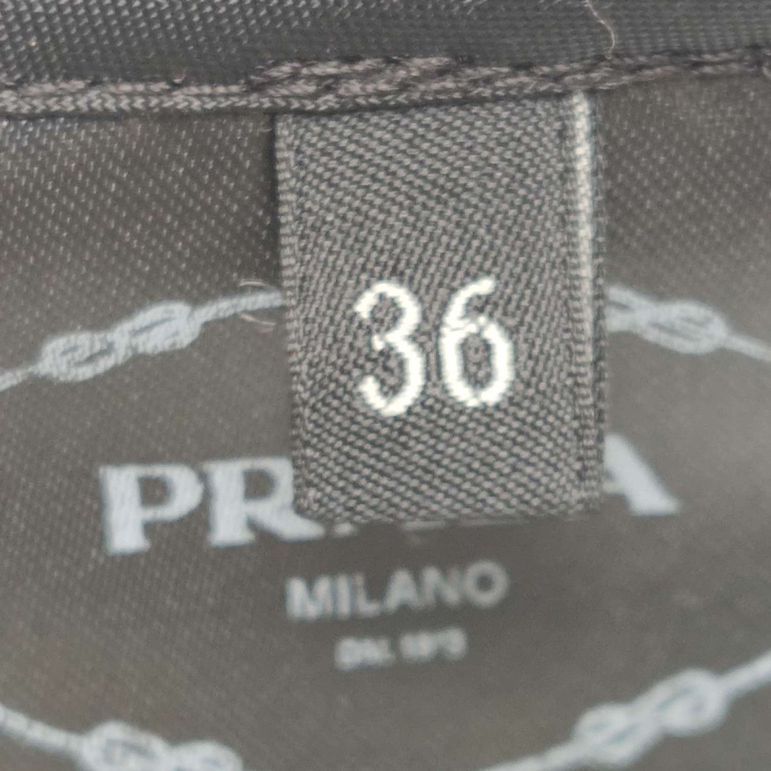 Prada Prada Wool Pleated Midi Skirt in Gray 0089 Size 22" - 6 Thumbnail