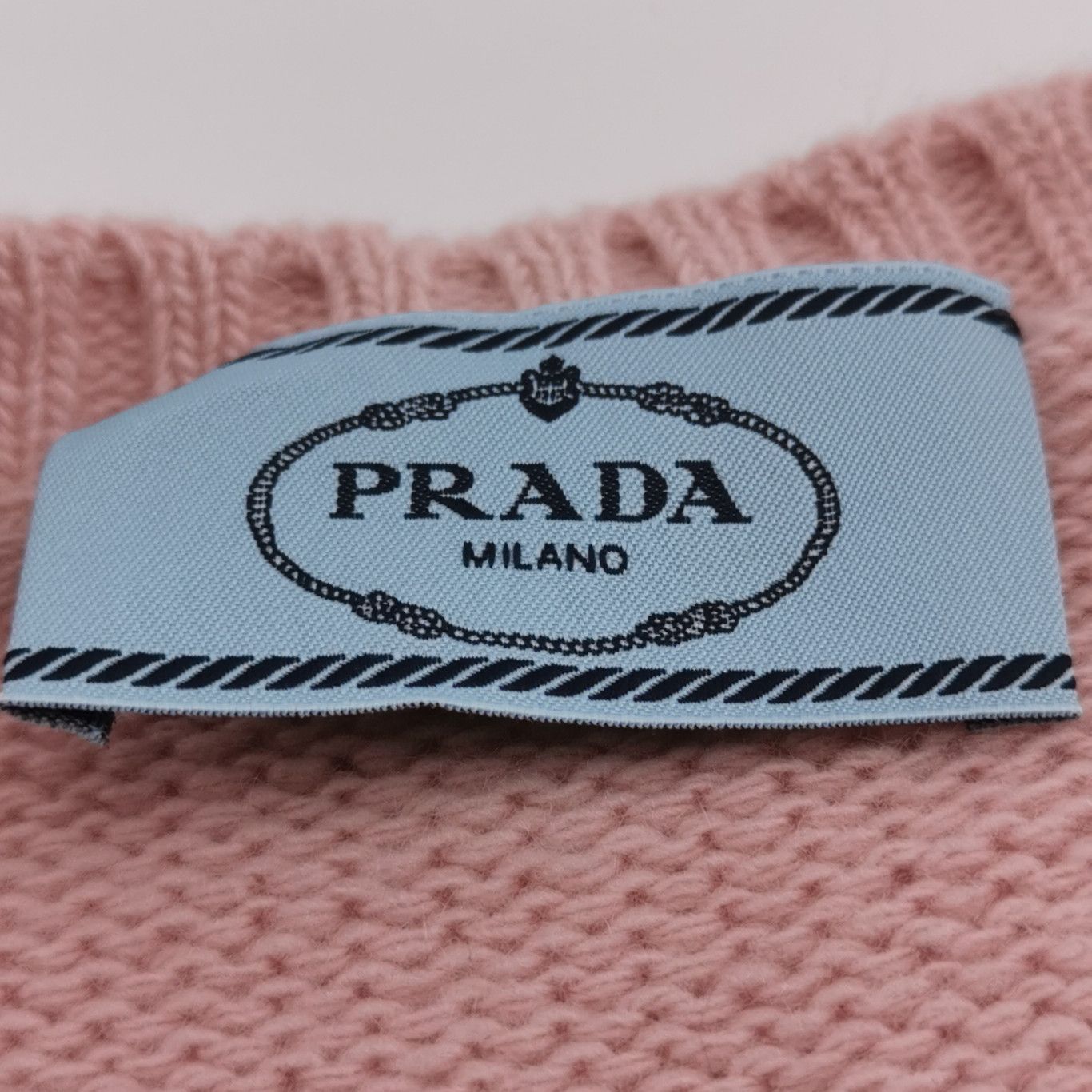 Prada Prada Wool-Cashmere Blend Robot Knit Sweater 0089 Size S / US 4 / IT 40 - 3 Thumbnail