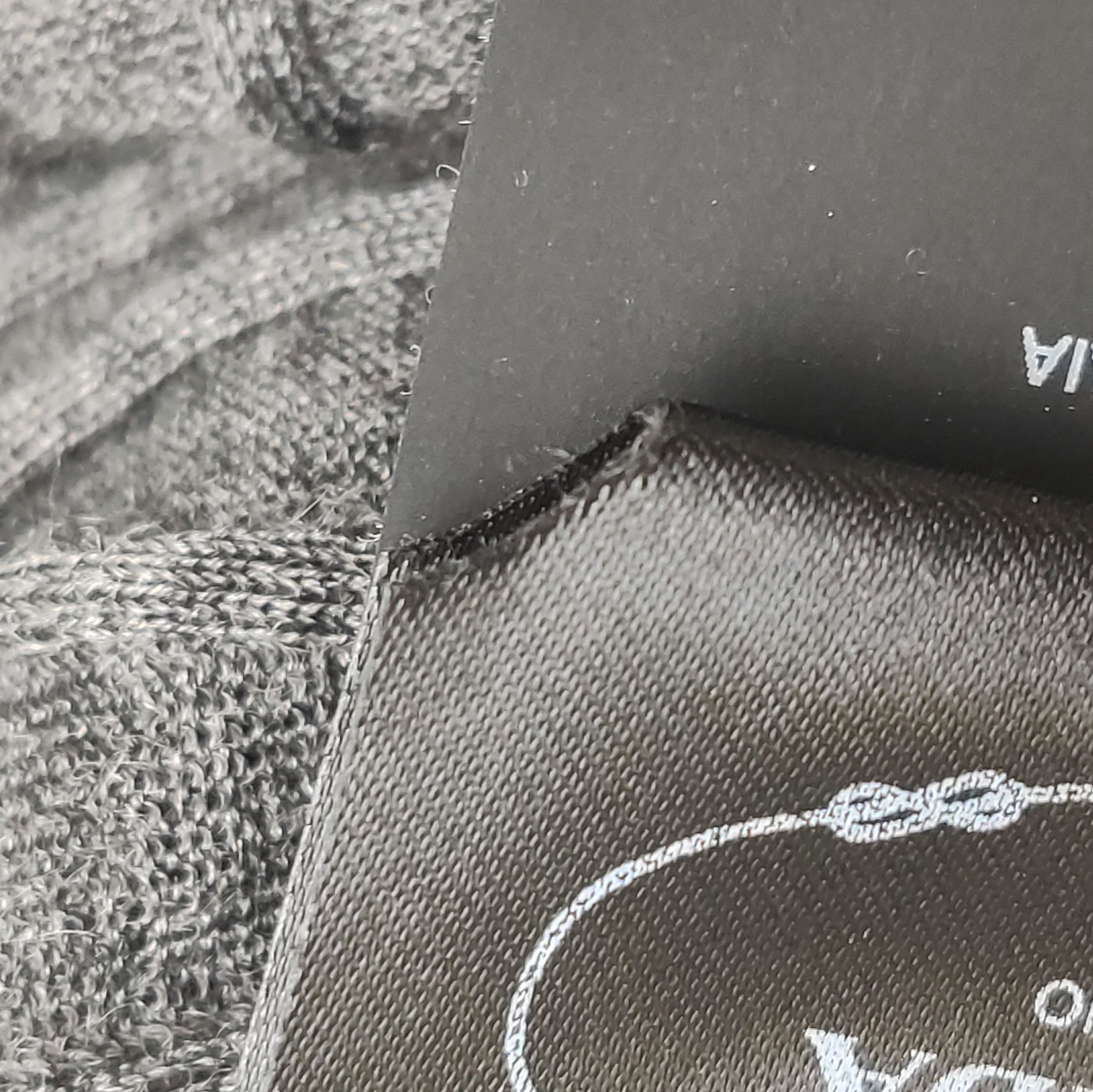 Prada Prada Gray Velvet Knit Long Sleeve Polo Shirt 0089 Size XXS / US 00 / IT 34 - 8 Thumbnail