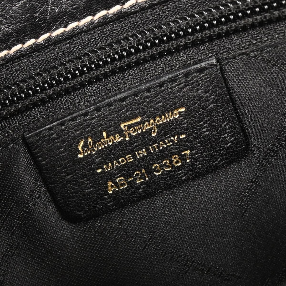 Salvatore Ferragamo Salvatore Ferragamo Gancini handbag Leather Size ONE SIZE - 4 Thumbnail