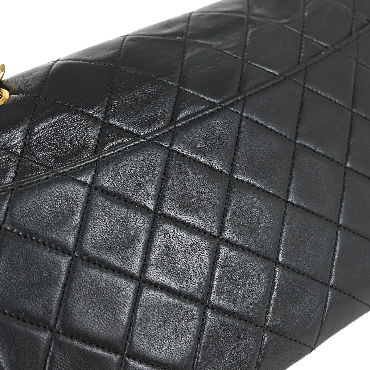 Chanel Chanel Vintage CC Chain Flap Bag Quilted Lambskin Size ONE SIZE - 9 Thumbnail