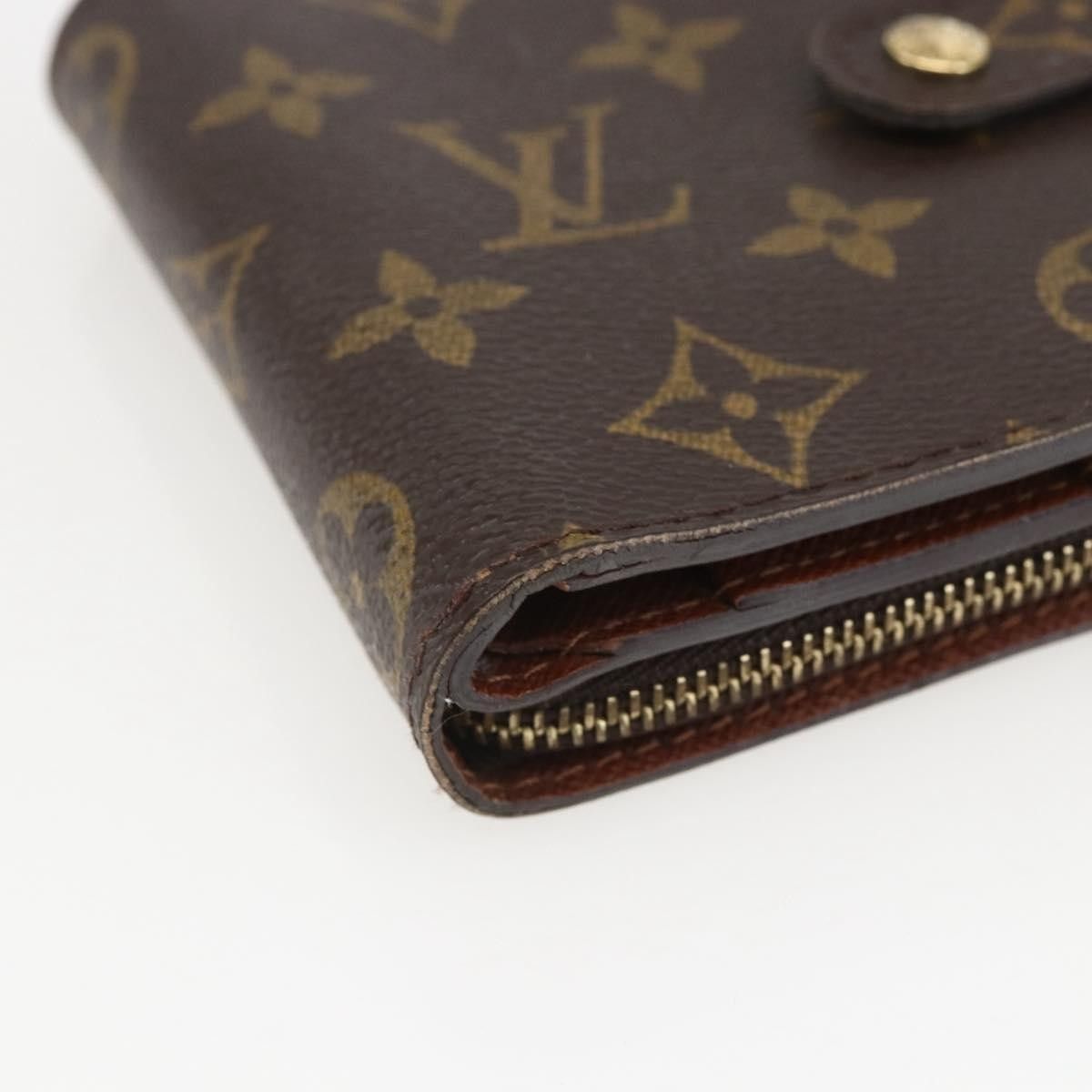 Louis Vuitton Louis Vuitton Compact Zippe Wallet Monogram Canvas Size ONE SIZE - 9 Thumbnail
