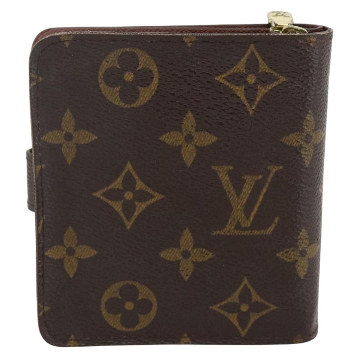 Louis Vuitton Louis Vuitton Compact Zippe Wallet Monogram Canvas Size ONE SIZE - 2 Thumbnail