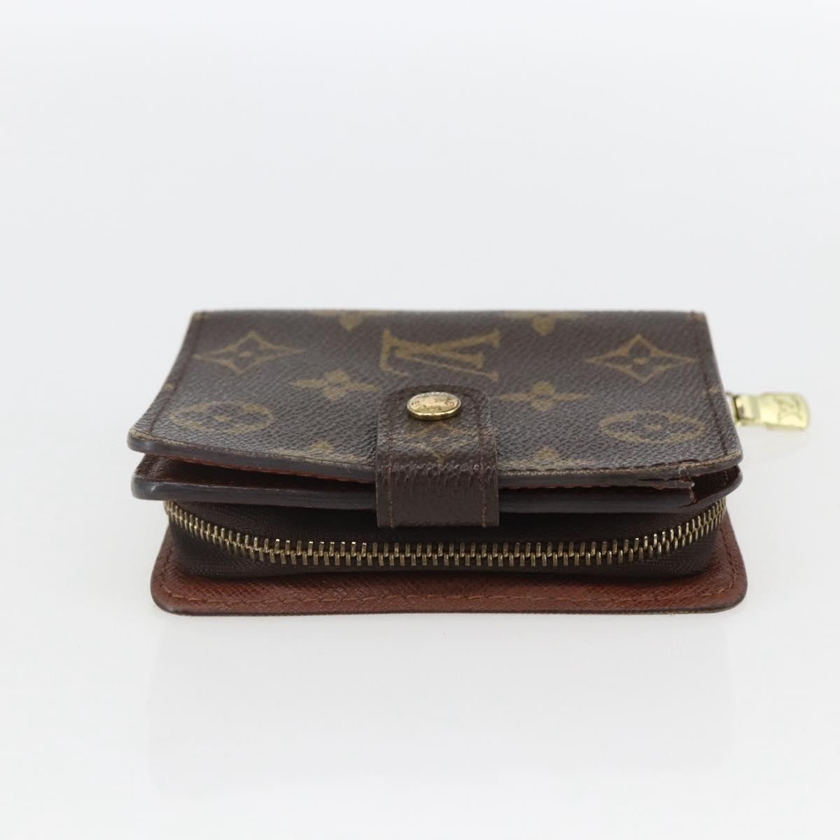 Louis Vuitton Louis Vuitton Compact Zippe Wallet Monogram Canvas Size ONE SIZE - 3 Thumbnail