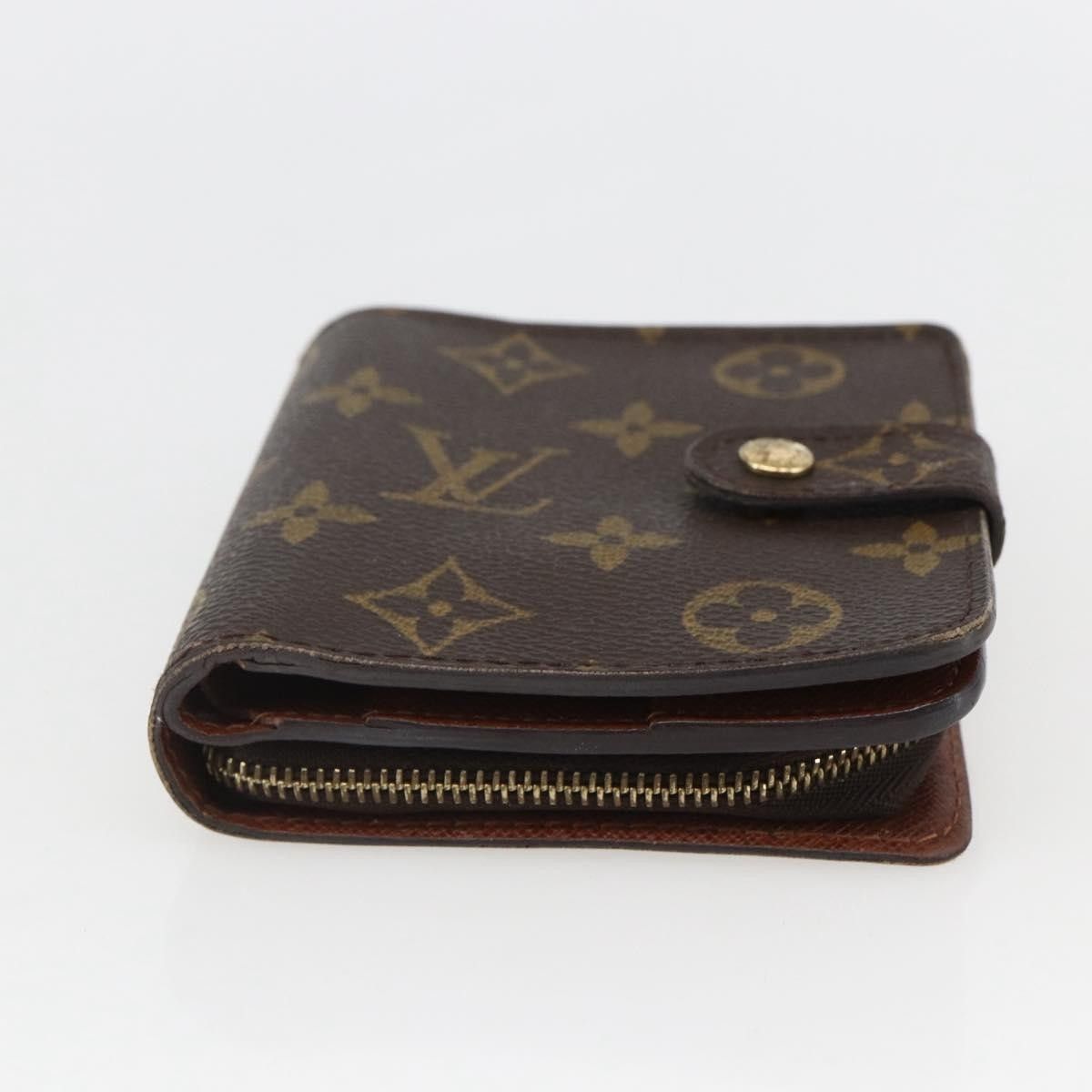 Louis Vuitton Louis Vuitton Compact Zippe Wallet Monogram Canvas Size ONE SIZE - 15 Thumbnail