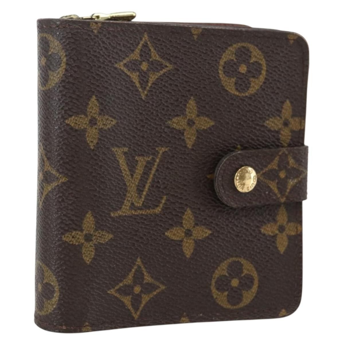 Louis Vuitton Louis Vuitton Compact Zippe Wallet Monogram Canvas Size ONE SIZE - 13 Thumbnail