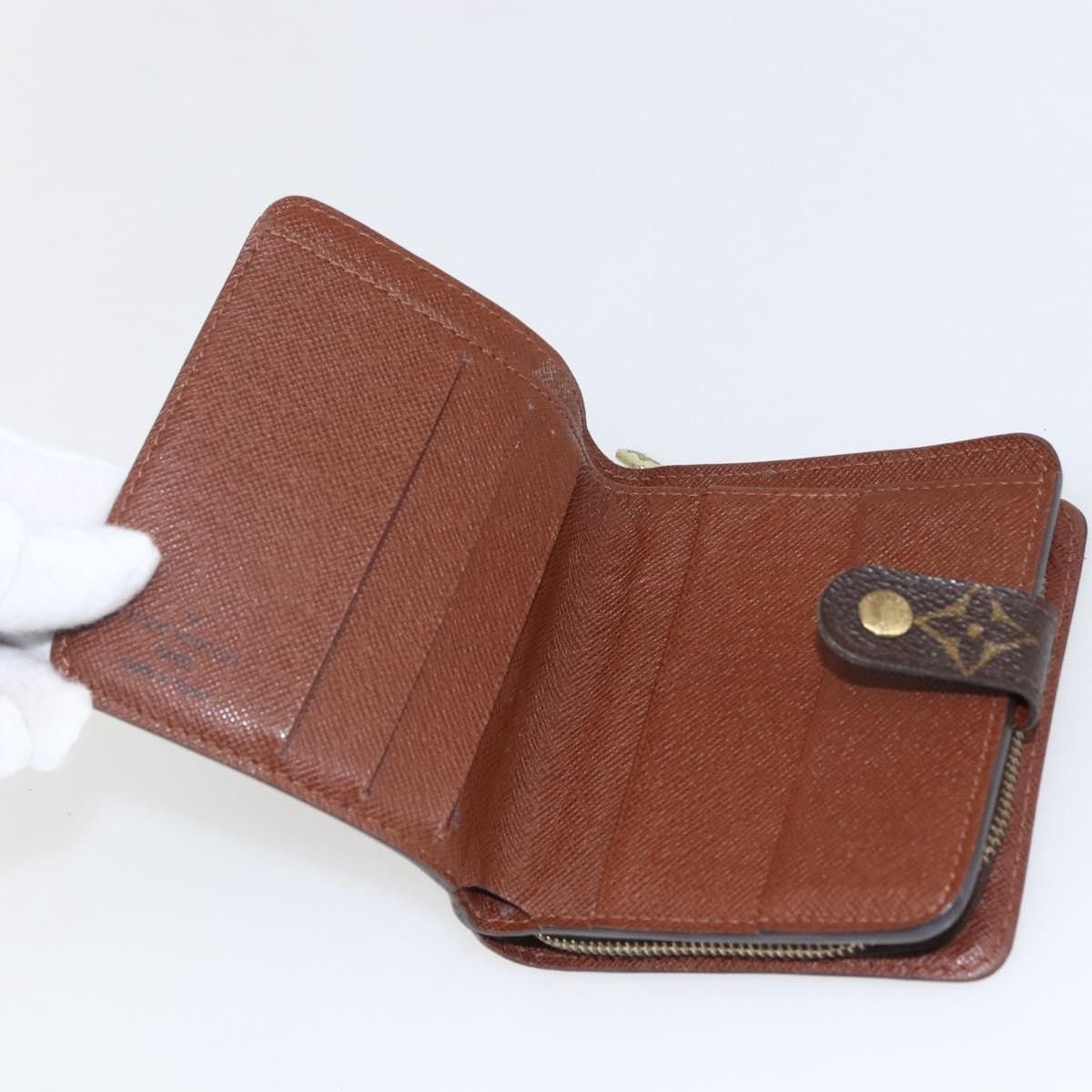 Louis Vuitton Louis Vuitton Compact Zippe Wallet Monogram Canvas Size ONE SIZE - 5 Thumbnail