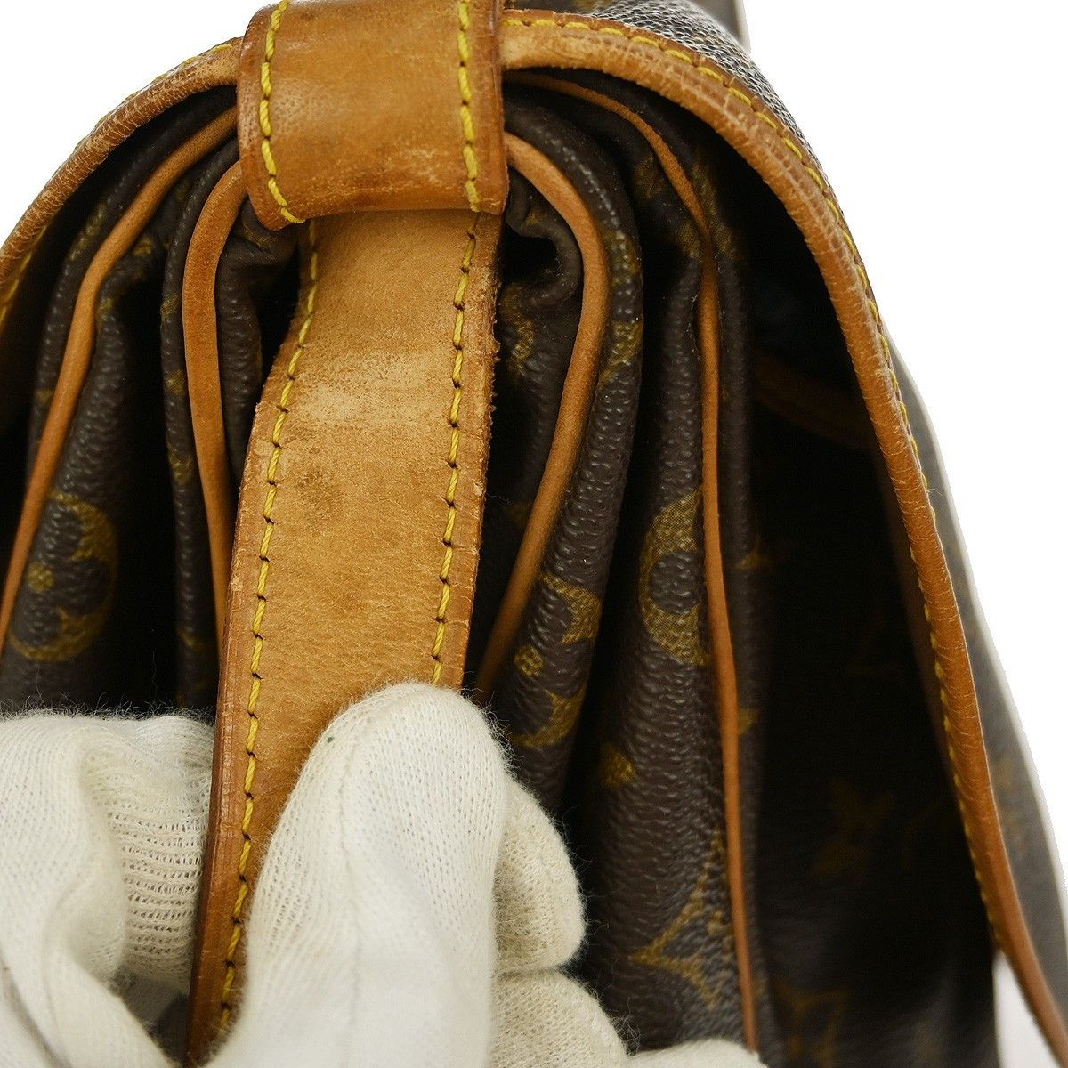Louis Vuitton Louis Vuitton Saumur Handbag Monogram Canvas Size ONE SIZE - 9 Thumbnail