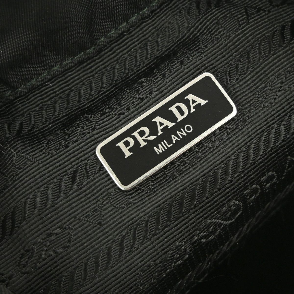 Prada Prada Drawstring Wristlet Bucket Bag Tessuto Size ONE SIZE - 4 Thumbnail