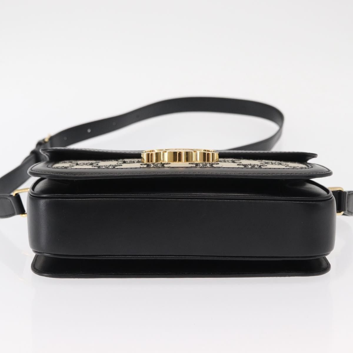 Celine Celine Triomphe Shoulder Bag Canvas with Leather Size ONE SIZE - 19 Thumbnail