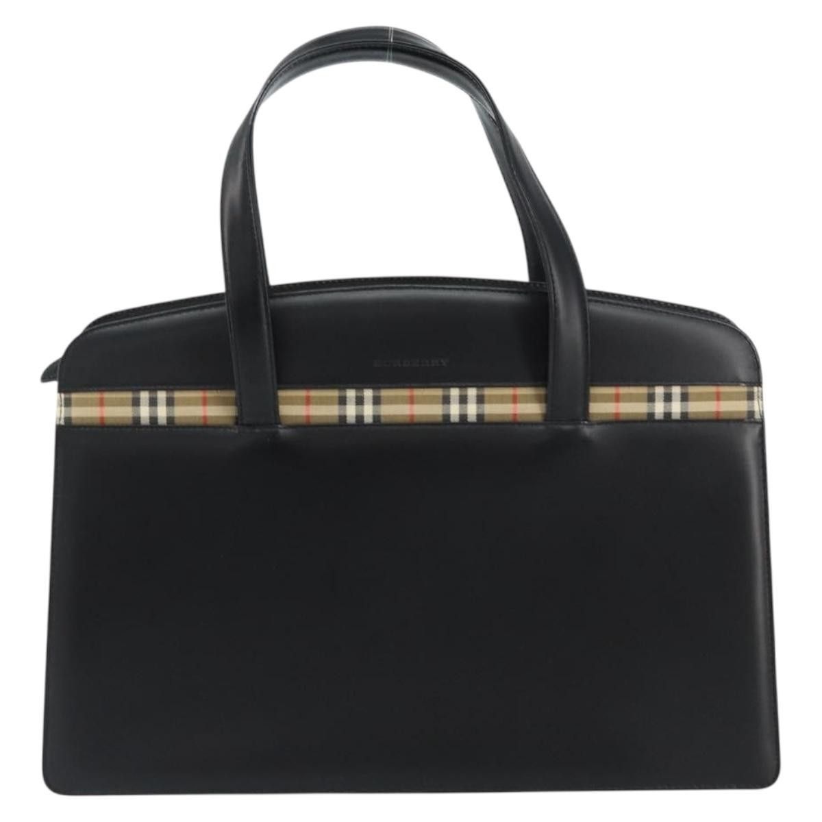 Burberry Burberry Vintage Handbag Leather Size ONE SIZE - 17 Thumbnail