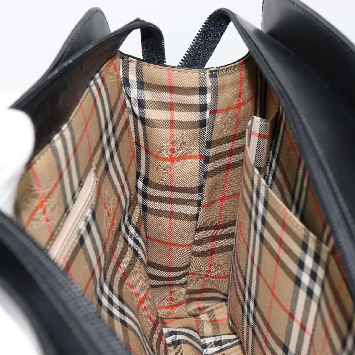 Burberry Burberry Vintage Handbag Leather Size ONE SIZE - 18 Thumbnail