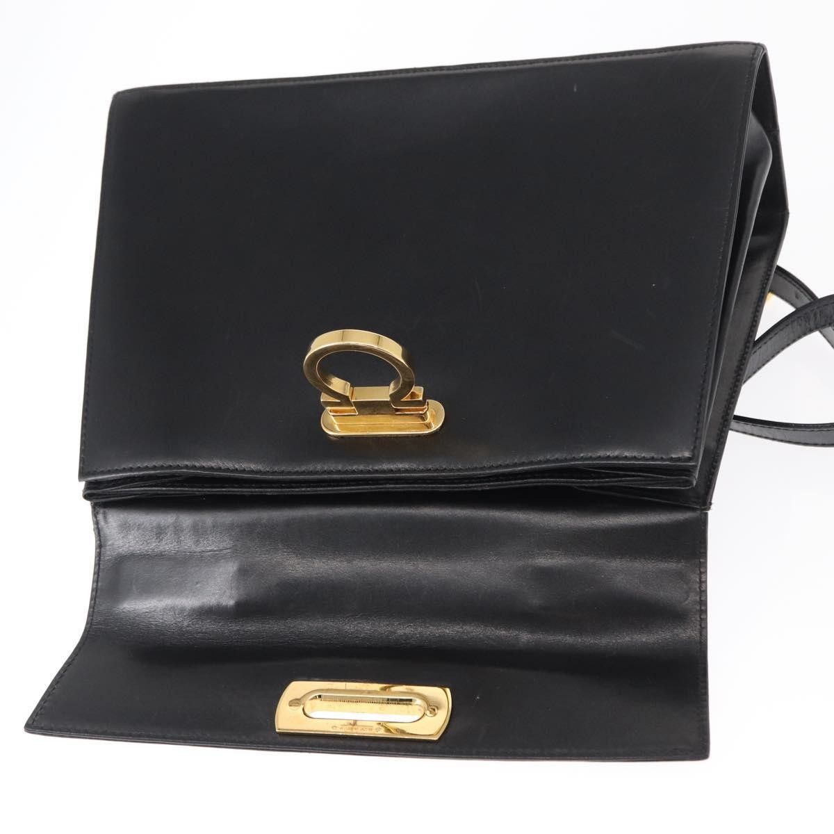 Salvatore Ferragamo Salvatore Ferragamo Convertible Top Handle Bag Leather Size ONE SIZE - 19 Thumbnail