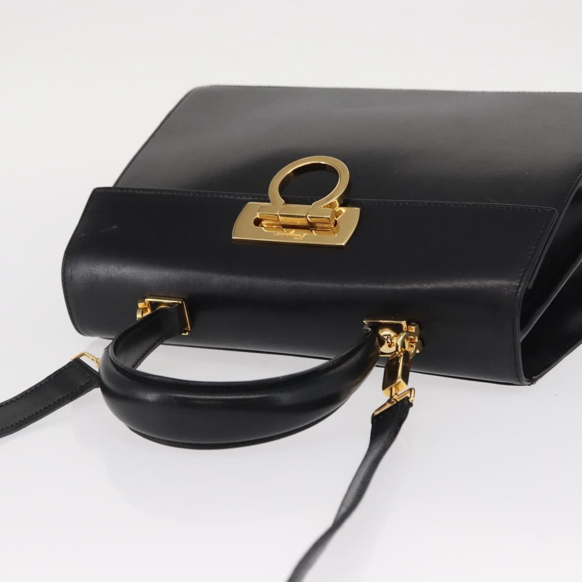 Salvatore Ferragamo Salvatore Ferragamo Convertible Top Handle Bag Leather Size ONE SIZE - 13 Thumbnail