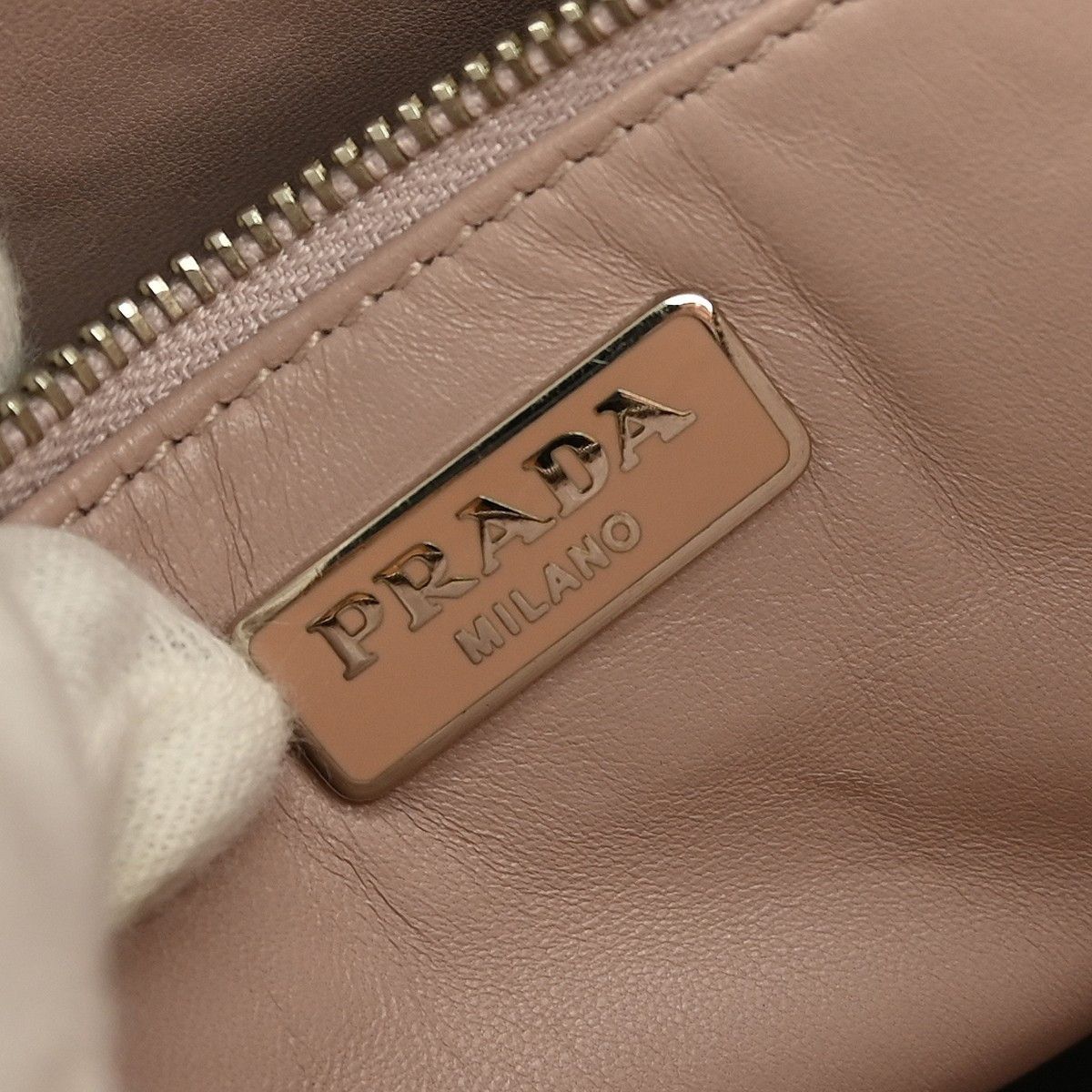 Prada Prada Hand Strap Clutch Saffiano Leather Size ONE SIZE - 4 Thumbnail