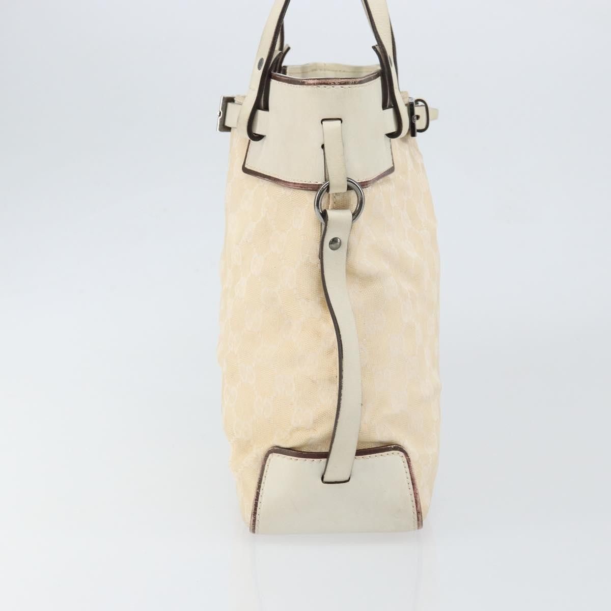 Gucci Gucci Belted Bucket Tote GG Canvas with Leather Size ONE SIZE - 4 Thumbnail