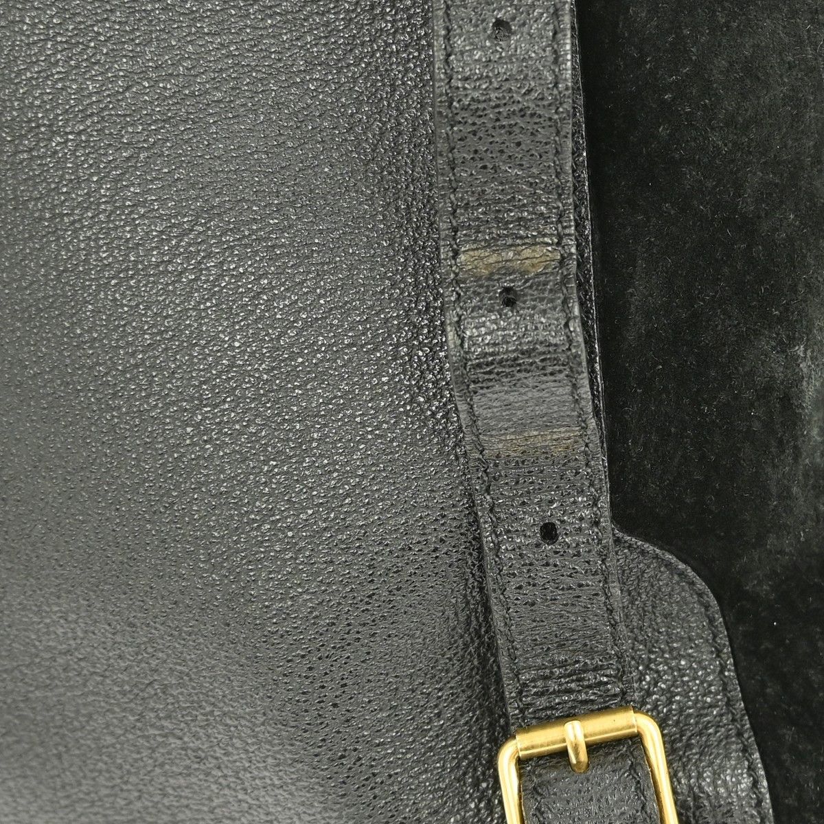 Gucci Gucci Vintage Bamboo Backpack Suede Size ONE SIZE - 6 Thumbnail