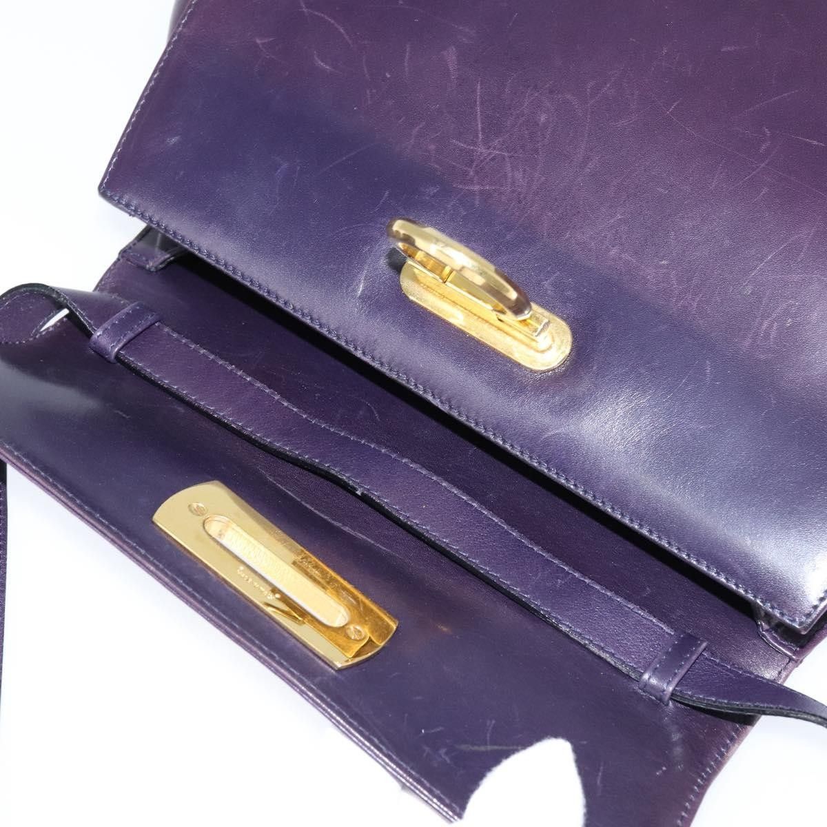Salvatore Ferragamo Salvatore Ferragamo Gancini Leather Size ONE SIZE - 16 Thumbnail