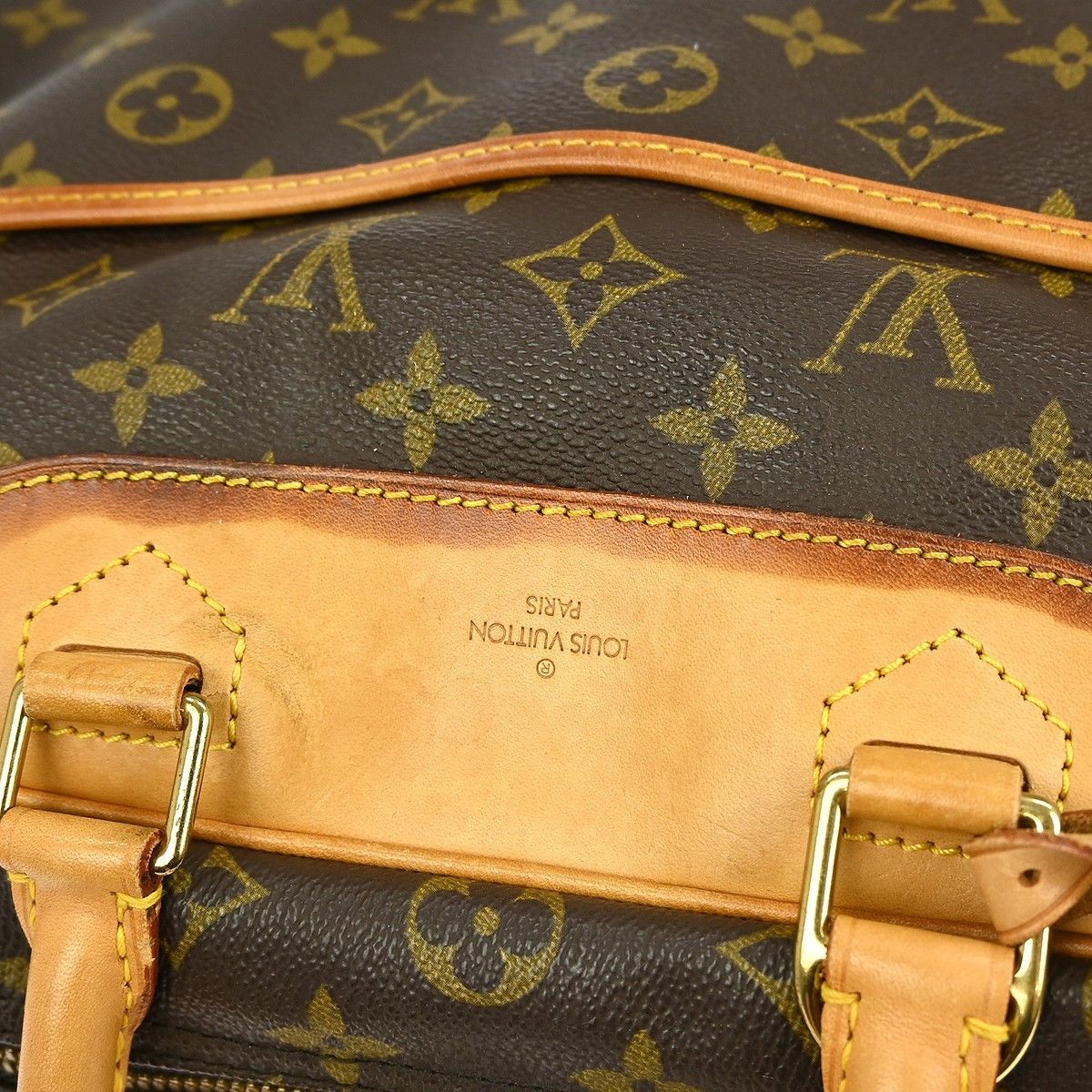 Louis Vuitton Louis Vuitton Deauville Handbag Monogram Canvas Size ONE SIZE - 4 Thumbnail