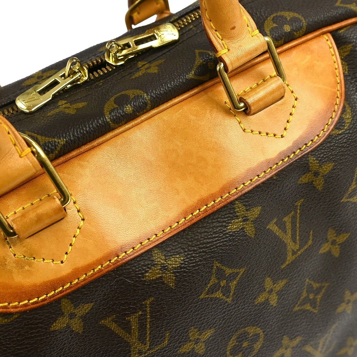 Louis Vuitton Louis Vuitton Deauville Handbag Monogram Canvas Size ONE SIZE - 8 Thumbnail