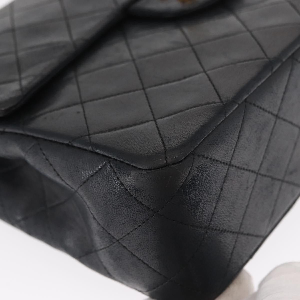 Chanel Chanel Vintage Square CC Flap Bag Quilted Lambskin Size ONE SIZE - 8 Thumbnail