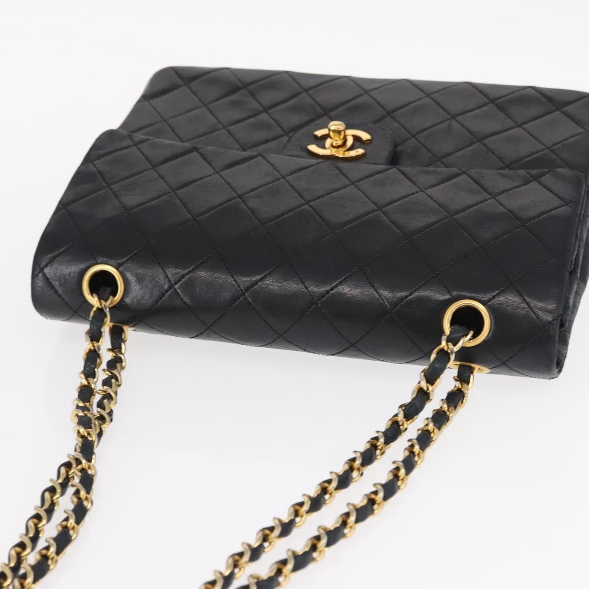 Chanel Chanel Vintage Square CC Flap Bag Quilted Lambskin Size ONE SIZE - 16 Thumbnail
