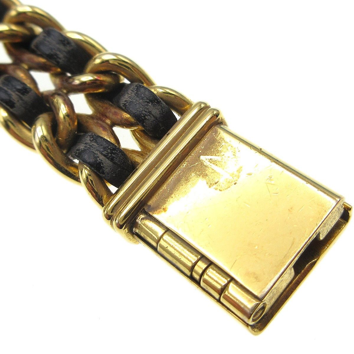 Chanel Chanel Premiere Rock Quartz Watch Plated Metal and Leather Size ONE SIZE - 9 Thumbnail