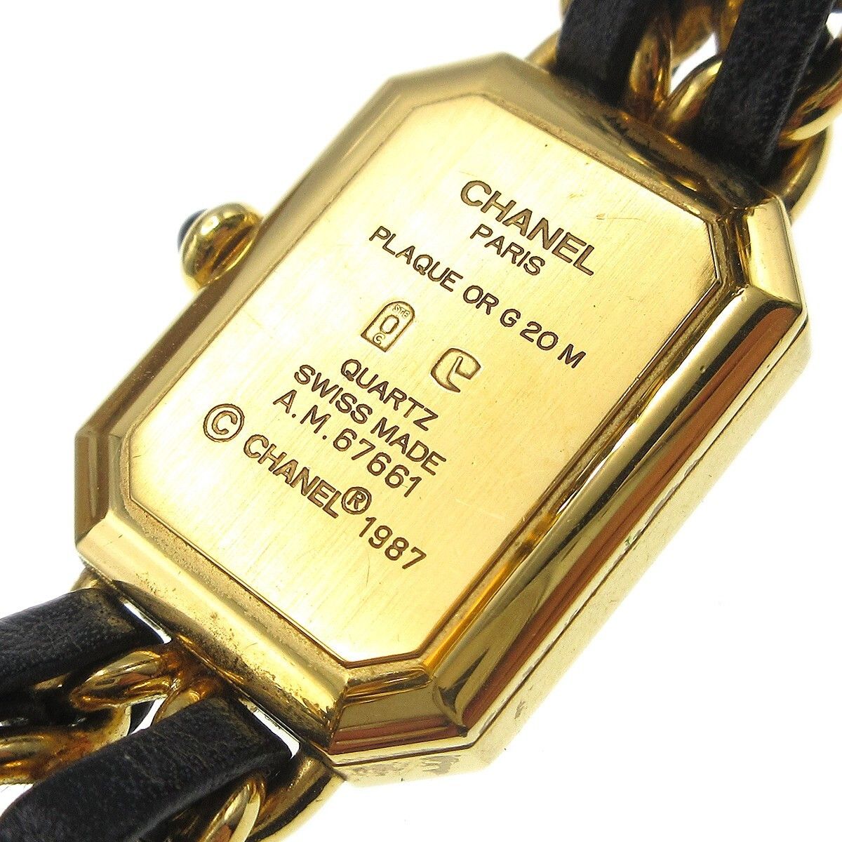 Chanel Chanel Premiere Rock Quartz Watch Plated Metal and Leather Size ONE SIZE - 3 Thumbnail