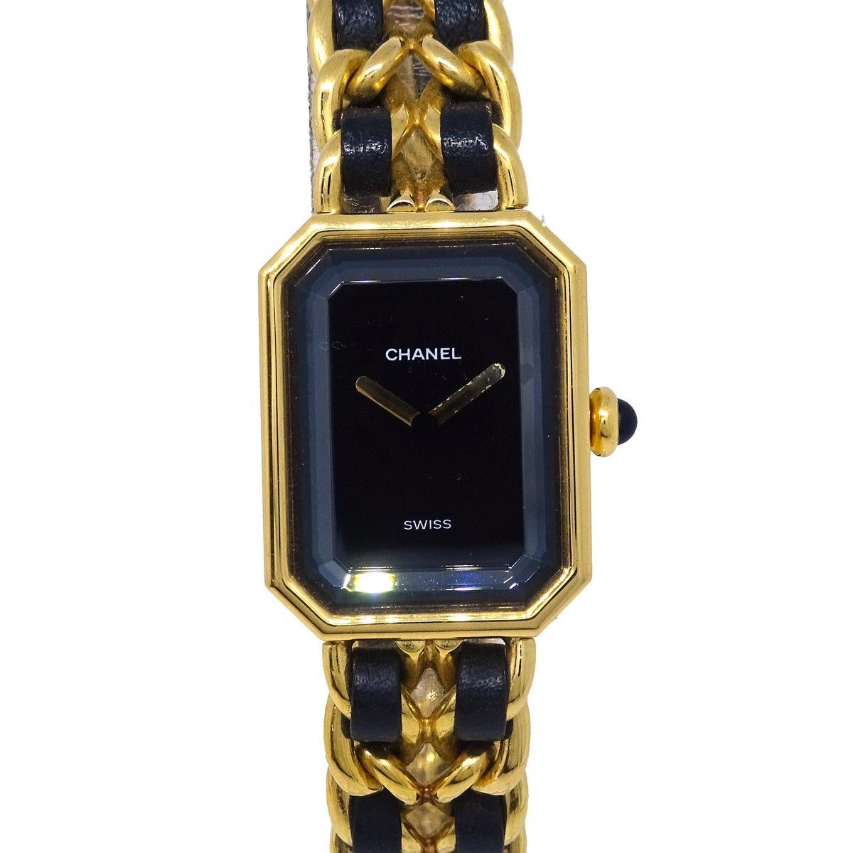Chanel Chanel Premiere Rock Quartz Watch Plated Metal and Leather Size ONE SIZE - 3 Thumbnail