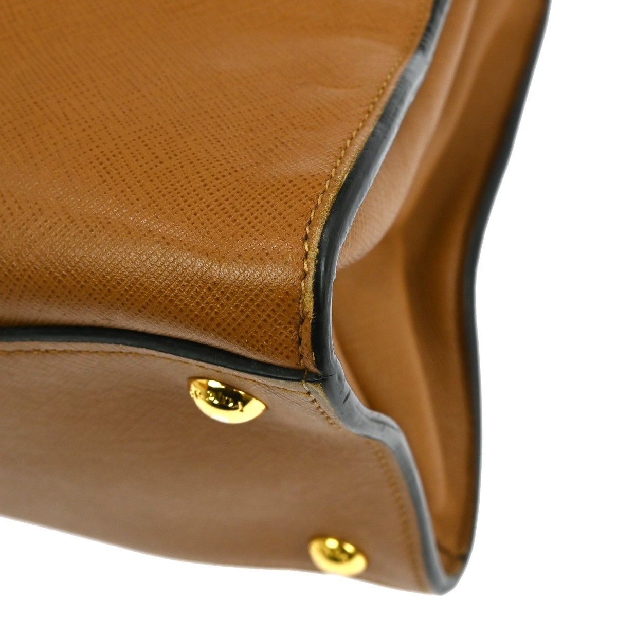 Prada Prada Soft Triple Pocket Convertible Tote Saffiano Leather Size ONE SIZE - 7 Thumbnail