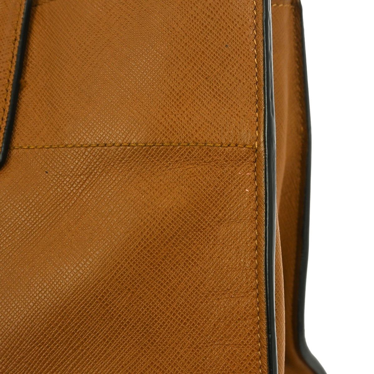 Prada Prada Soft Triple Pocket Convertible Tote Saffiano Leather Size ONE SIZE - 8 Thumbnail