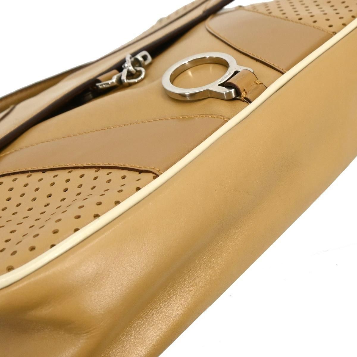 Prada Prada Vitello Drive Handbag Leather Size ONE SIZE - 7 Thumbnail