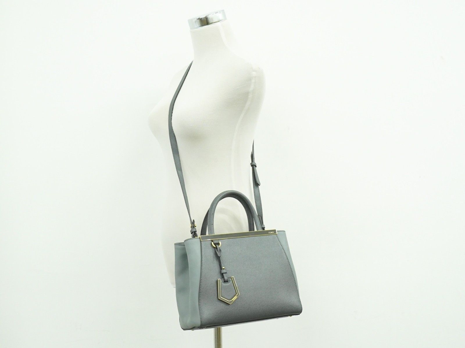 Fendi Fendi 2Jours Bag Leather Size ONE SIZE - 10 Thumbnail