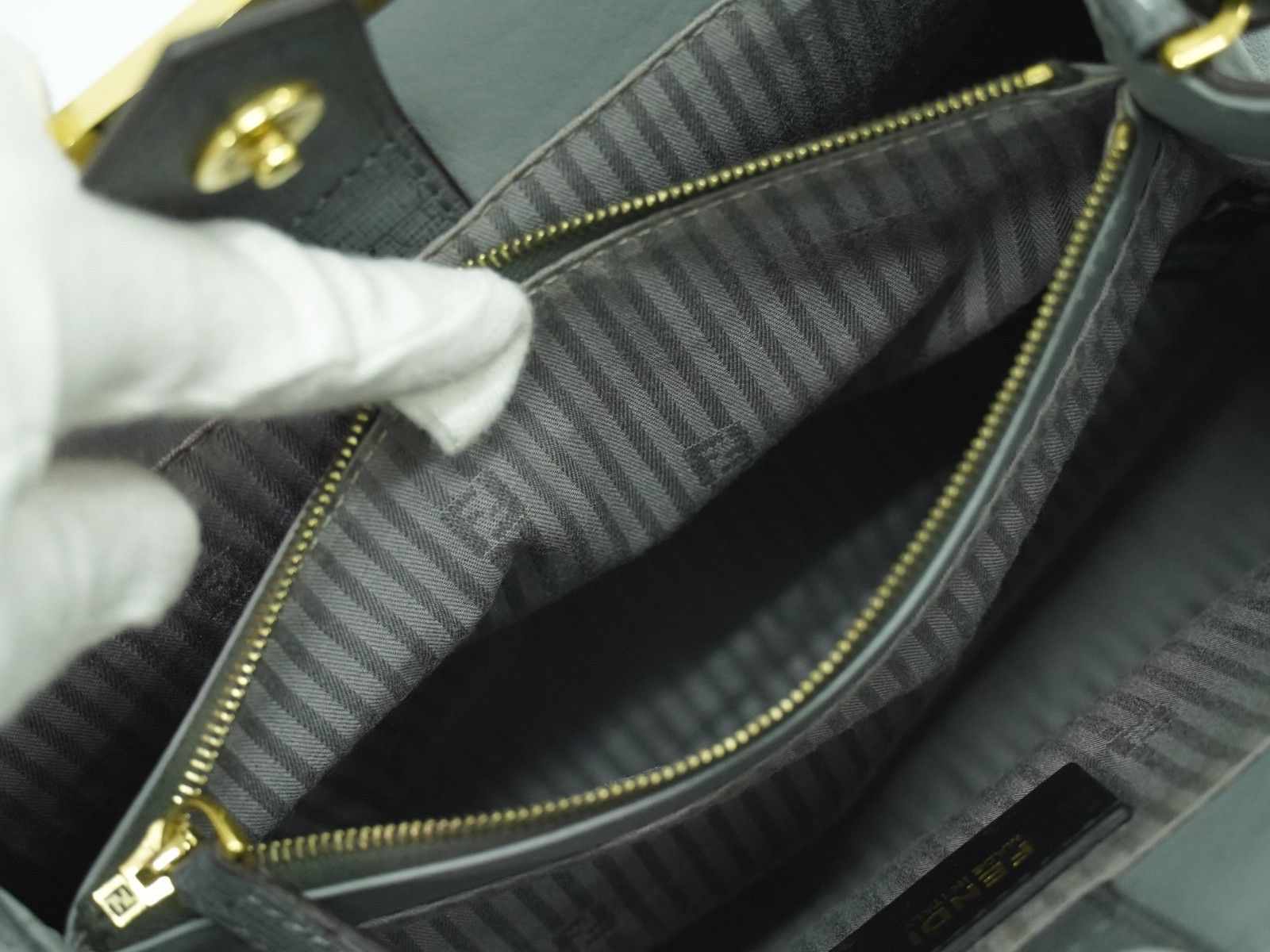 Fendi Fendi 2Jours Bag Leather Size ONE SIZE - 18 Thumbnail