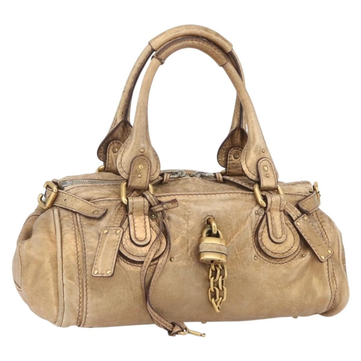 Chloe Chloe Pure Paddington Satchel Leather Size ONE SIZE - 24 Thumbnail