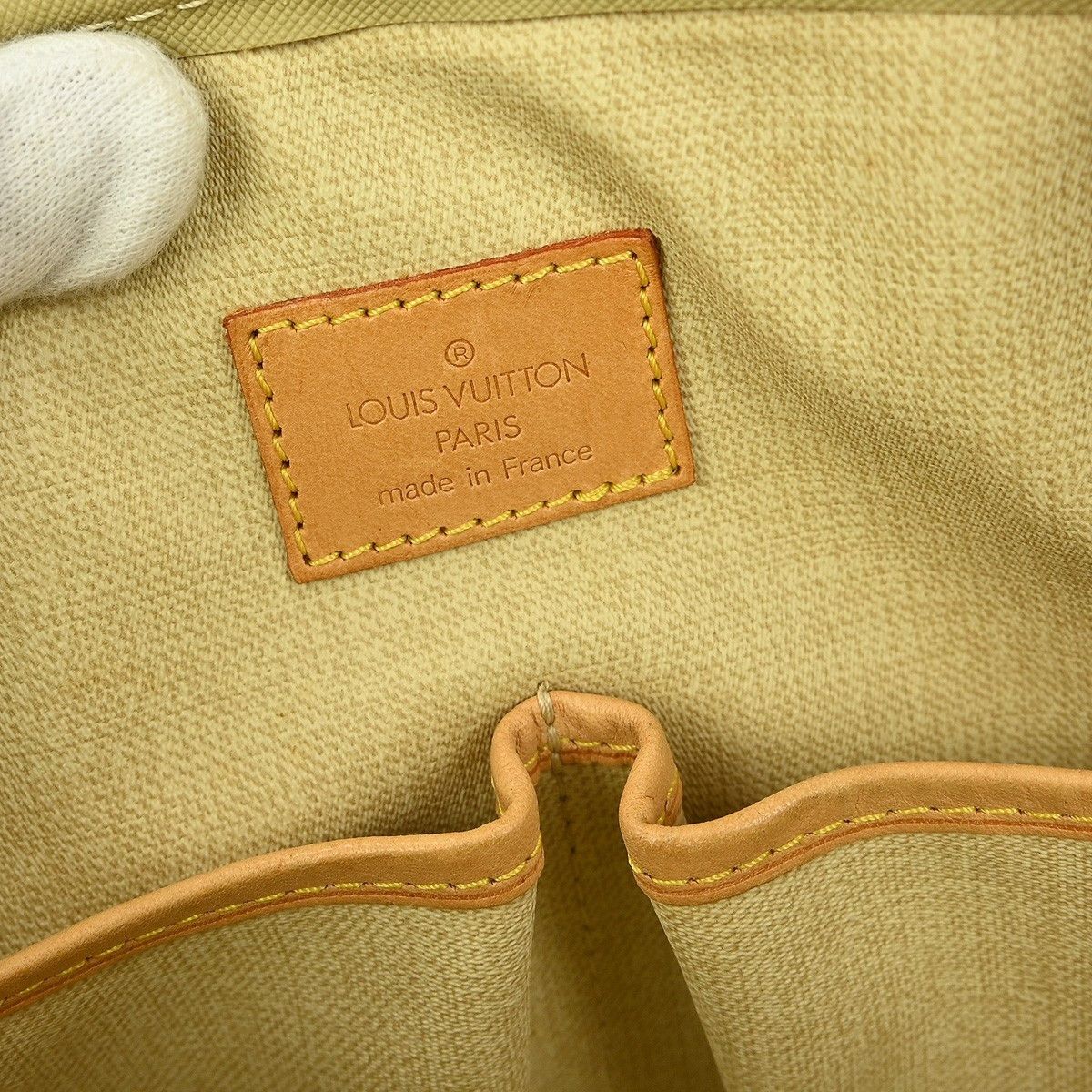 Louis Vuitton Louis Vuitton Trouville Handbag Monogram Canvas Size ONE SIZE - 4 Thumbnail